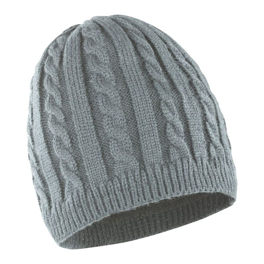 Result Winter Essentials Unisex Adult Mariner Knitted Hat / Gray